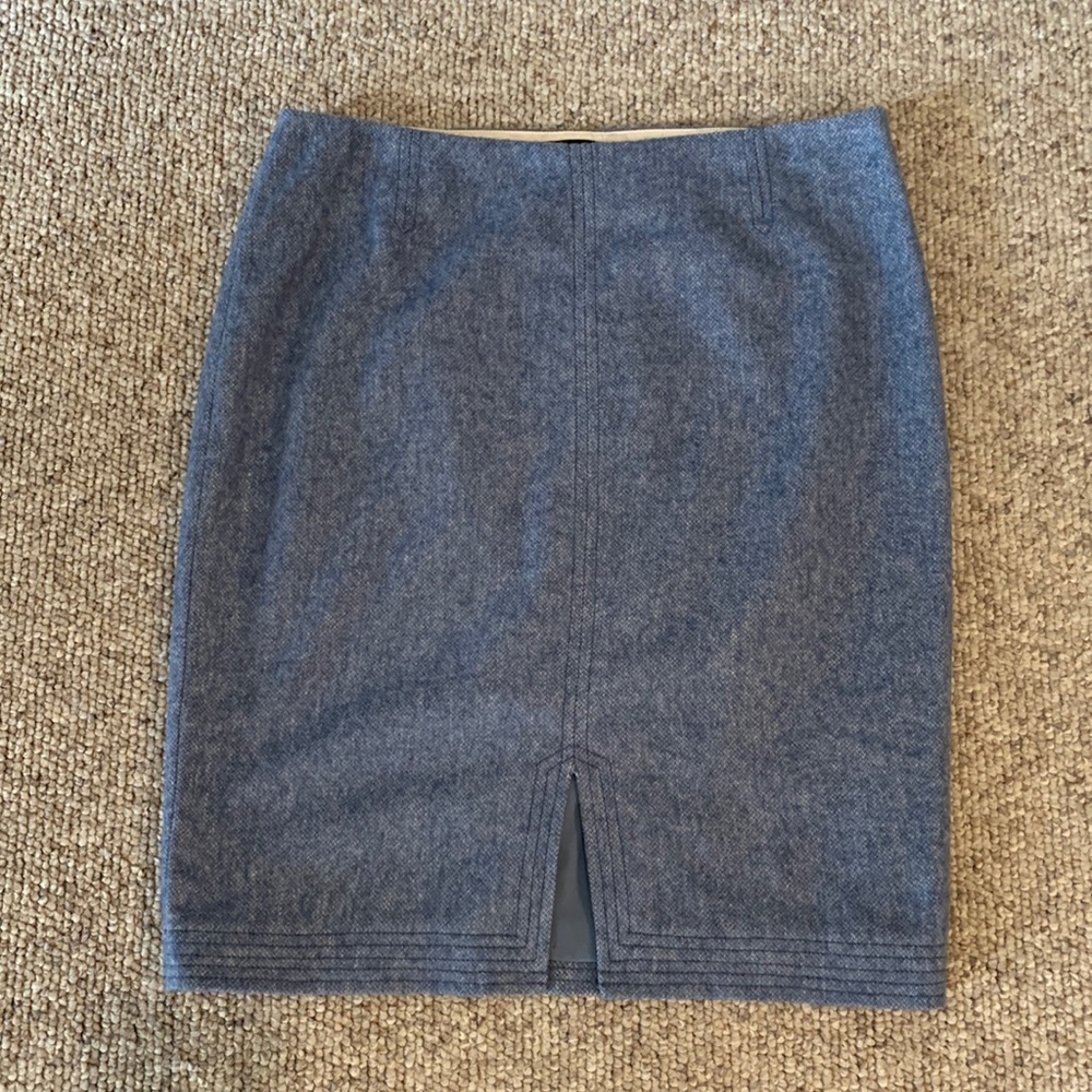 Blue pencil skirt (Sz 4)